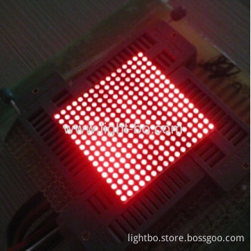 1.5 Inch 1.8mm 16 X 16 Led Dot Matrix Display For Message Board/moving Sign/elevator Floor Number Indicator 